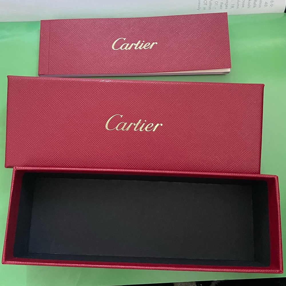 Cartier sunglasses Box.